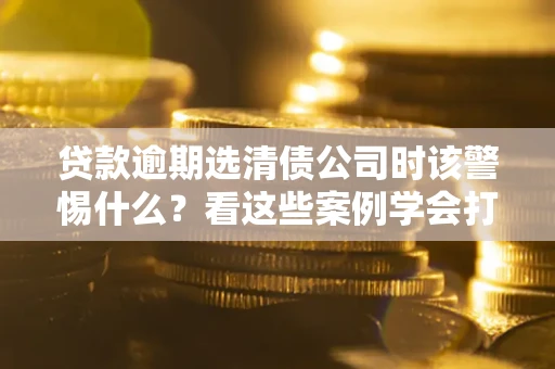 武汉贷款逾期选清债公司时该警惕什么？看这些案例学会打翻身仗