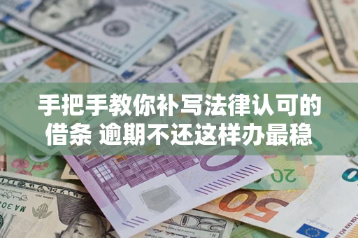 武汉手把手教你补写法律认可的借条 逾期不还这样办最稳妥
