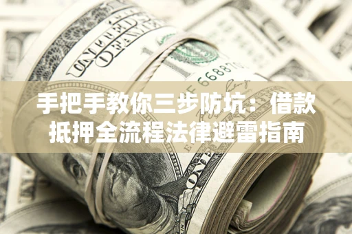 武汉手把手教你三步防坑：借款抵押全流程法律避雷指南