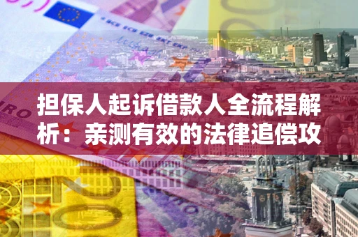 武汉担保人起诉借款人全流程解析：亲测有效的法律追偿攻略