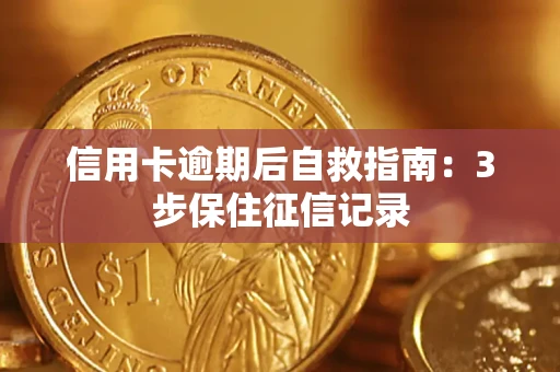 武汉信用卡逾期后自救指南：3步保住征信记录