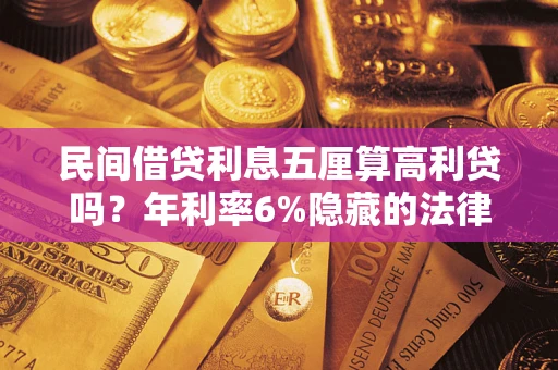 武汉民间借贷利息五厘算高利贷吗？年利率6%隐藏的法律风险全解析